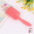 Square Hollow Comb Mosquito-Repellent Incense-Shaped Comb Massage Comb Hairdressing Plastic Hairbrush Supplies Wet and Dry Makeup Comb