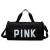 Dry Wet Separation Gym Bag Oxford Cloth Waterproof Travel Bag Large Luggage Bag Pink Sports Bag Printed Logo