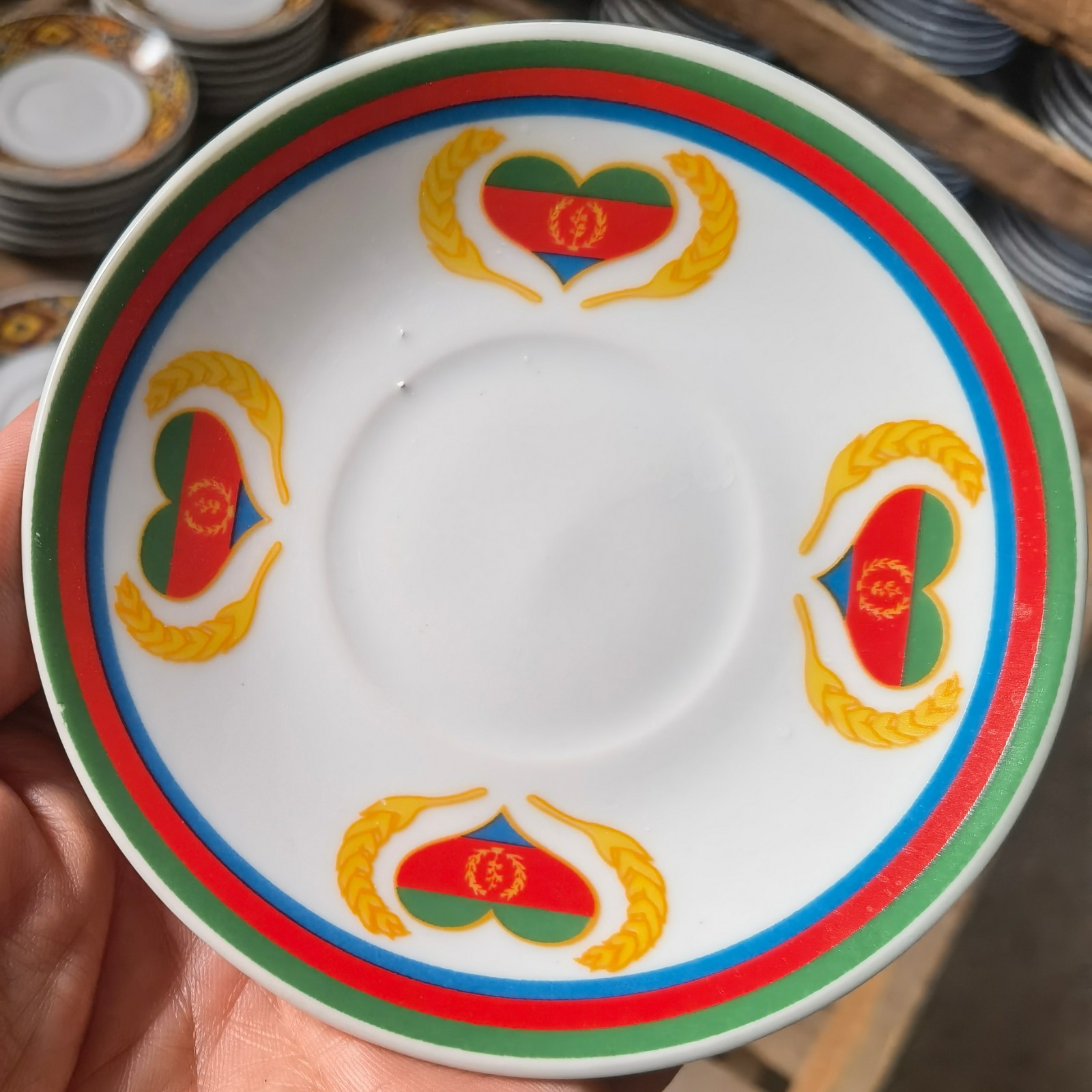 定制阿拉伯复古咖啡杯碟套装高档精致下午茶具餐具点心盘碟子