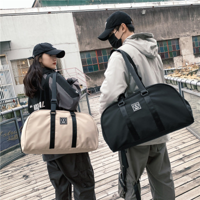 2021 New Korean Style Couple Travel Bag Simple Fashion Portable Luggage Bag Casual Simple Sport Fitness Bag Fashion