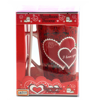 Valentine Mug ceramic milk coffee cup gift box