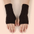 Knit Acrylic Gloves Women Winter Mittens Warm Fingerless Glo