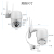 EC76-U15 Security CCTV Camera  2 million hd pixel indoor and outdoor night vision home HD camera