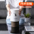 Nordic round Mini Uncovered Desktop Trash Bin Coffee Table Living Room Office Study Double Layer Japanese Style Minimalist Creative