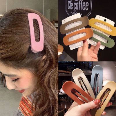 Tan Songyun Same Hair Clip Women's Large for Face Wash One-Word Bangs Side Hairpin Back Head Clip Bangs Top
