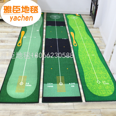 Indoor Golf Practice Mat Putter Practice Blanket Golf Mat