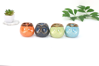 Factory Direct Sales Hot Innovative Backflow Incense Burner Owl Sandalwood Stove Home Office Gift Incense