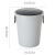 Factory Press Trash Can Household Bathroom round Plastic Covered with Lid Toilet Living Room Bedroom Nordic Simple