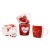 Manufacturer Supply Valentine Mug Gift set With Bear 