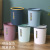 Portable round Plastic Trash Can Sorting Trash Bin Household Kitchen Office Hotel Wet and Dry Sanitary Storage Bucket