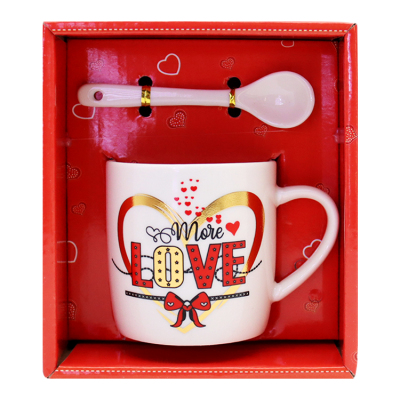 Valentines mug Reusable Ceramic Coffee Water Tea Cup