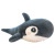 Novelty Toy Rabbit Fur Shark Throw Pillow Cute Shark Plush Toy Doll Pillow Girlfriend Stall Promotion Blind Box