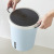 Factory Press Trash Can Household Bathroom round Plastic Covered with Lid Toilet Living Room Bedroom Nordic Simple