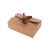Kraft Box Gift Box Customized Rectangular Lace-up Bow Socks Underwear Packaging Box Business Gift Box in Stock