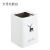 Nordic Printed Creative Toilet Office Living Room Home Square without Cover Trash Can Home Plastic Bucket