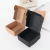 Spot Handmade Soap Packing Box Kraft Box Black Card Small Jewelry Carton Candy Moon Cake Box Aircraft Box Customization