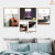 Multi-Combination Bedroom Living Room Sofa Background Wall Bedside Mural Aluminum Alloy Baked Porcelain Modern Decorative Picture