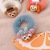 New Korean Cartoon Children Plush Hair Ring Rubber Headband Head Rope Cute Headwear Fashion Plush Rubber Band Hair Rope Hair Ring
