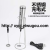 Rechargeable Stainless Steel Electric Milk Frother Fancy Coffee Frother Milk Mixer Two-Speed Speed