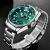 Lige Fashion Men's Watch Quartz Three-Pin Watch Waterproof Clock