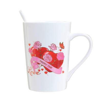 Valentine's Day Ceramic Coffee Mug Customized Design 