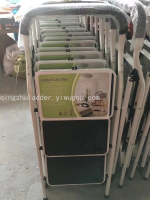 Iron Ladder, Thickened and Widened Pedal Iron Ladder, 26X38cm Pedal Arc Iron Ladder, Iron Ladder of Various Colors
