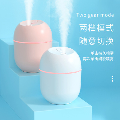 New Air Humidifier Cross-Border USB Car Spray Purification Hydrating Small Mute Household Bedroom Humidifier