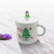 Wholesale White Coffee Cup Christmas Ceramic Mug With Handle