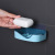 3194 Bathroom Soap Box Draining Toilet Creative Punch-Free Storage Rack Household Suction Cup Wall-Mounted Soap Holder