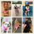 Pet Birthday Three-Piece Suit Bib Birthday Hat Sequined Bow Tie Pink Dog Suit Triangular Binder Factory Direct Sales