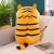 New Cute Super Soft Tiger Plush Toy Little Fat Tiger Figurine Doll Big Doll Bed Sleep Hug Pillow