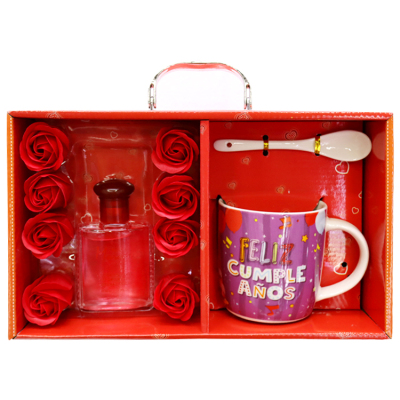 Mother's day mug Perfume Soap Flower Gift Set 