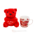 Hot Sale Love Bear With Ceramic Mug Gift Set Personalized Mo