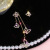 Fashionable All-Match Long Earrings Jewelry Sterling Silver Needle Retro Young Girl Heart Earrings Tassel Earrings
