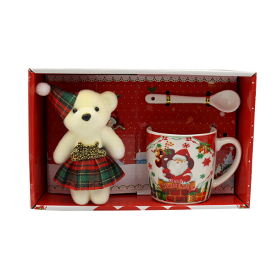 Christmas Sets Factory Gift Box Mug Set Coffee Cup With Cart
