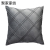 Cross-Border Solid Color Velvet Plaid Pillow Cover Creative Home Sofa Pillow Cases Pillow Cover Ins Bedside Throw Pillowcase Wholesale