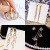 Fashionable All-Match Long Earrings Jewelry Sterling Silver Needle Retro Young Girl Heart Earrings Tassel Earrings