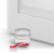 Transparent Acrylic Door Top Floor Suction Punch-Free Door Suction Silicone Mute Cylindrical Door Stop