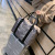 Travel Bag Portable Large Bag Female Korean Short Distance Travel Business Trip Luggage Bags and Duffel Bags Letter Printing Houlder Yoga Bag