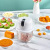 Electric Garlic Grinder Garlic Press Garlic Pulling Crushing Garlics Garlic Press Wireless Garlic Paste Smashing Garlics Garlic Grater Garlic Press Household