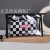 Trending Ins Style Grid Toiletry Storage Cosmetic Bag Korean Style Large Capacity Multi-Specification Portable Cosmetic 