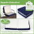 Amazon Hot Selling Folding Cushion Cushion Double Layer Gel Ice Bag Seat Cushion Increased by Supporting Pad
