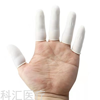 Disposable White Latex Anti-Static Finger Stall