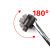1/2f Rod Socket Wrench F-Type Strong Pull Rod Power Wrench Steering Handle Booster Rod Movable Head 24-Inch