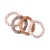 Korean Simple Temperamental Crystal Women's Hair Rope Net Red Hair Ring Ins All-Match Tie Hair Seamless Rubber Band Hair Ring