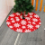 Christmas Carpet Scene Layout Christmas Tree Apron Base Pad Snowflake round Mat Christmas Holiday Decorations