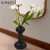 Modern Geometric Vase Soft Outfit Crafts Home Ornament Wholesale Desktop Flower Arrangement Model Room Home Decoration