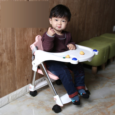 Children's Multi-Functional Baby Dining Car Baby Dining Chair Stall Children's Toy Gift Baby Stool Short Simple