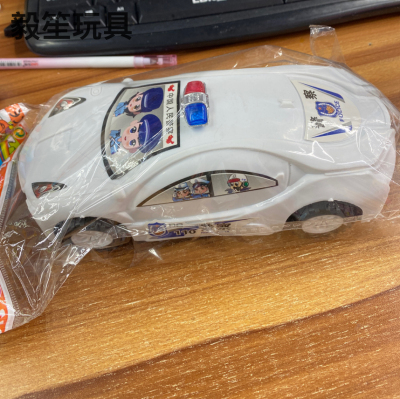 Binary Five Yuan Store Inertial Vehicle Police Car Toy