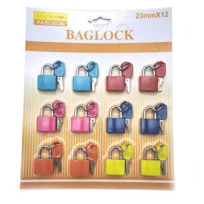 Lock Padlock Iron Padlock Color Lock Shell Lock Color Shell Lock Small Lock Mini Lock Student Bedroom Dormitory Lock